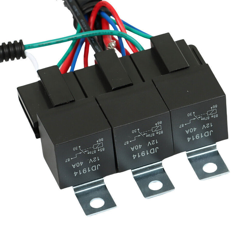 DURAFORCE Dual Electric Fan Wire Harness For 1999–2006 ECU Control 7L5533A226T
