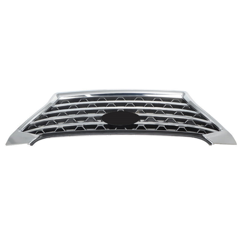 DURAFORCE Upper Grille For 2019-2021 Hyundai Tucson 86350D3640 Chrome W/O Camera