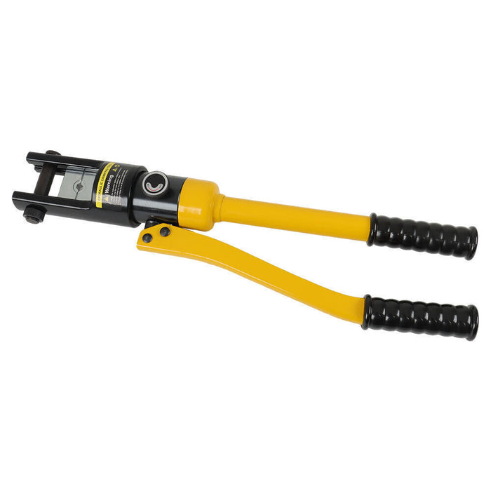 DURAFORCE 16Mt Hydraulic Wire Crimper Crimping Tool Battery Cable Lug Terminal W/11 Dies