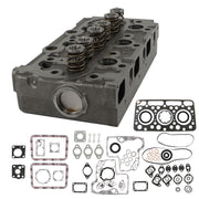DURAFORCE Complete Cylinder Head Assy & Full Gasket Kit For Kubota D750 D750B Engine