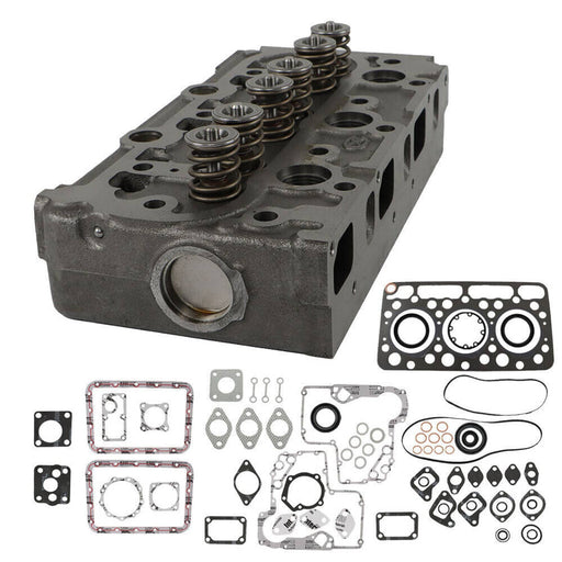 DURAFORCE Complete Cylinder Head Assy & Full Gasket Kit For Kubota D750 D750B Engine