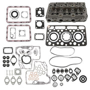 DURAFORCE Complete Cylinder Head Assy & Full Gasket Kit For Kubota D750 D750B Engine