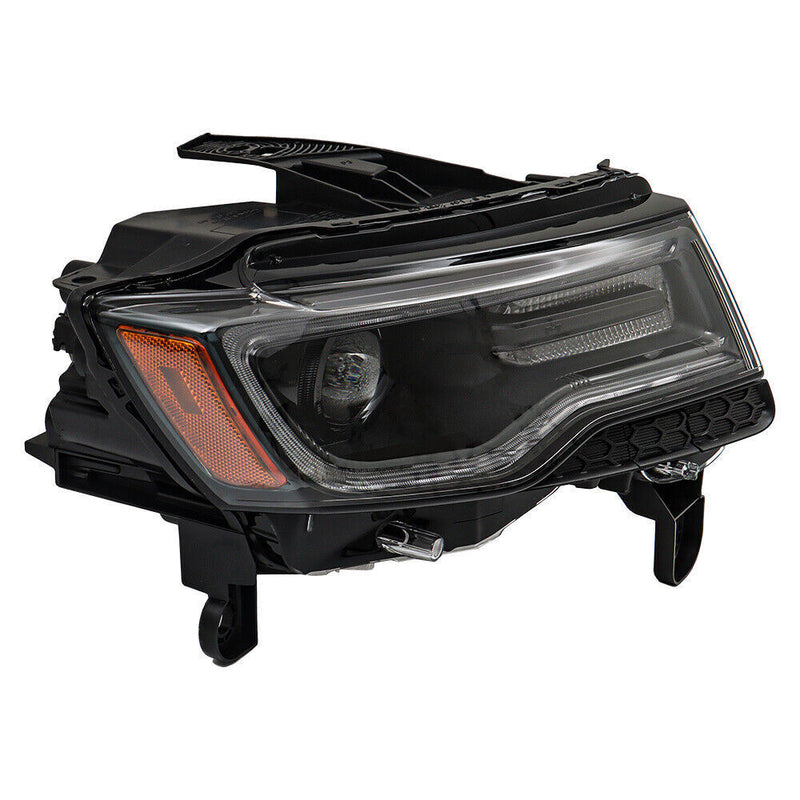 DURAFORCE Right Headlight For 2016 Jeep Grand Cherokee SRT HID Black 55112916AF