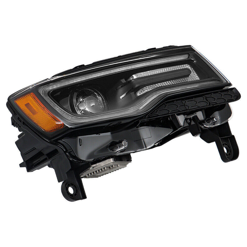 DURAFORCE Right Headlight For 2016 Jeep Grand Cherokee SRT HID Black 55112916AF