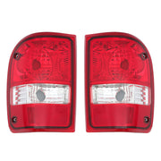 DURAFORCE Left+Right Tail Lights For 2001-2011 Ford Ranger Red Rear Brake Lamps