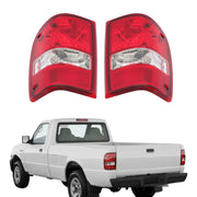 DURAFORCE Left+Right Tail Lights For 2001-2011 Ford Ranger Red Rear Brake Lamps
