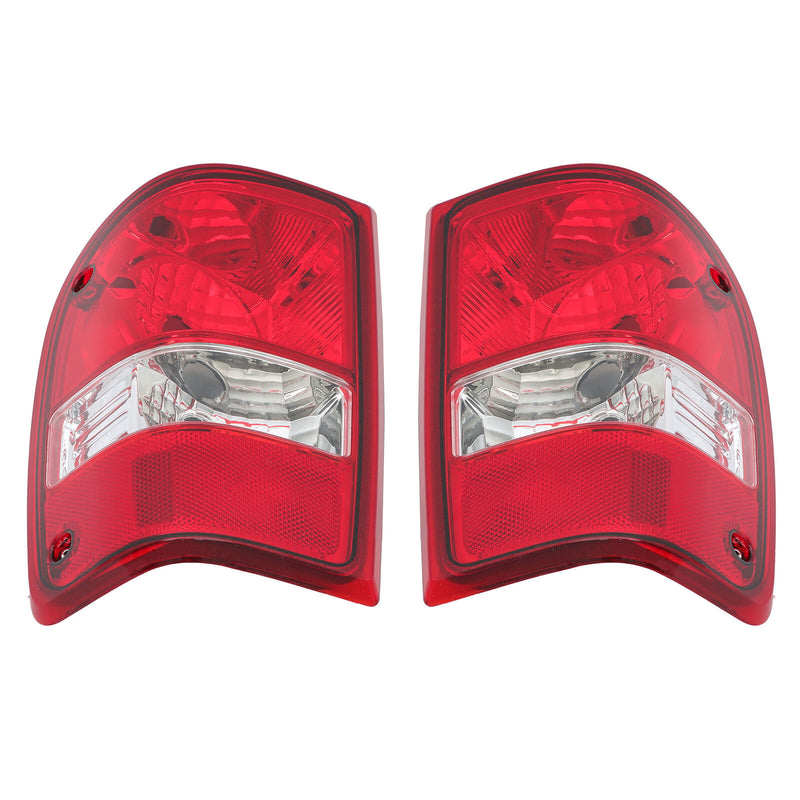 DURAFORCE Left+Right Tail Lights For 2001-2011 Ford Ranger Red Rear Brake Lamps