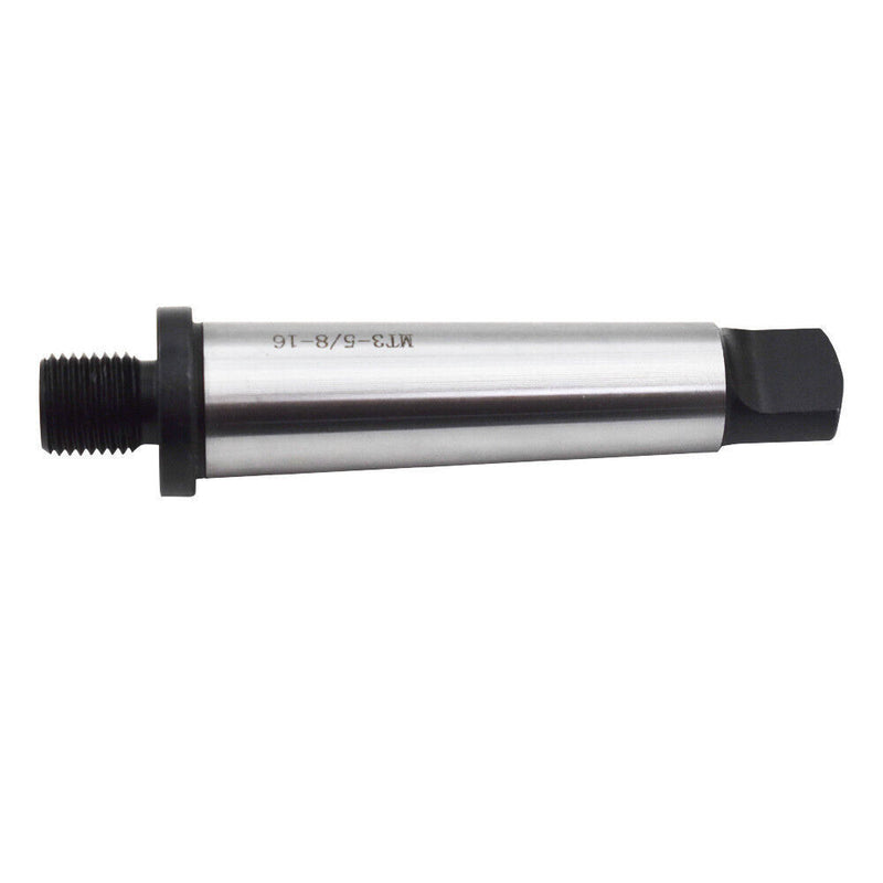 DURAFORCE 3MT to 5/8"-16 Hardened Morse Taper Threaded Drill Chuck Arbor MT3 Adapter