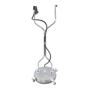 DURAFORCE Pressure Washer Surface Cleaner with 4 Wheels 6000PSI 18Inch Stainless Steel