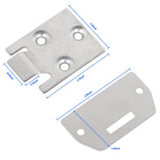 DURAFORCE For EZGO TXT/Medalist Set of 2 Seat Bottom Hinge and Plate 1995 Up Golf Cart