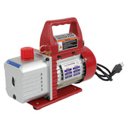 DURAFORCE Air Vacuum Pump Rotary Vane HVAC A/C Refrigeration Kit Manifold Gauge 4CFM 1/3HP