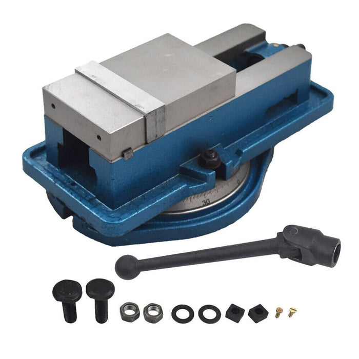 4 Inch Lockdown Vise Precision CNC Milling Machine Bench Clamp Vice Wi ...