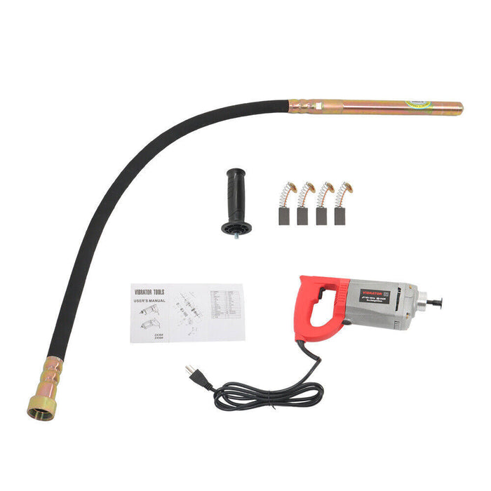 DURAFORCE 4.5Ft Shaft Concrete Vibrator 1500W Portable Cement Concrete Construction Tools