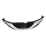 DURAFORCE Front Bumper Upper Grille For Nissan Murano 2015-2017 2018 Chrome Black