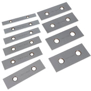 DURAFORCE 10 Pair 1/8 x 4" Precision Parallel Set 0. 001" Hardened Steel In Case