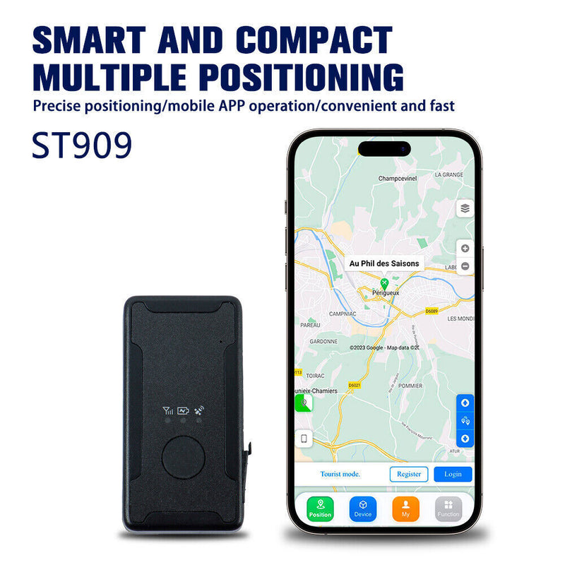 DURAFORCE Long Life Battery-Magnetic GPS Tracker 4G LTE Real-Time GPS Tracking Device