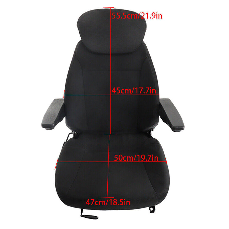 DURAFORCE For New Holland Loader Backhoe Seat Assembly 555 555A 555B 555C 555D 555E 575D