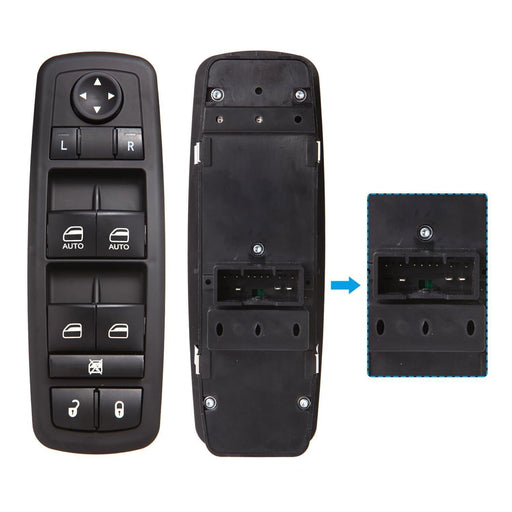 DURAFORCE Master Power Window Control Switch For 2015-2017 Chrysler 200 CS DWS1919
