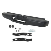 DURAFORCE Rear Steel Step Bumper For 1995-2004 Toyota Tacoma Truck Black Primered
