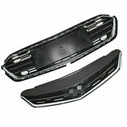 DURAFORCE Front Bumper Upper+Lower Grille For 2016-2018 Chevrolet Cruze Chrome