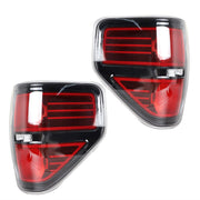 DURAFORCE RH+LH Side Tail Lights Brake Lamps For 09-14 Ford F-150 Pickup Truck