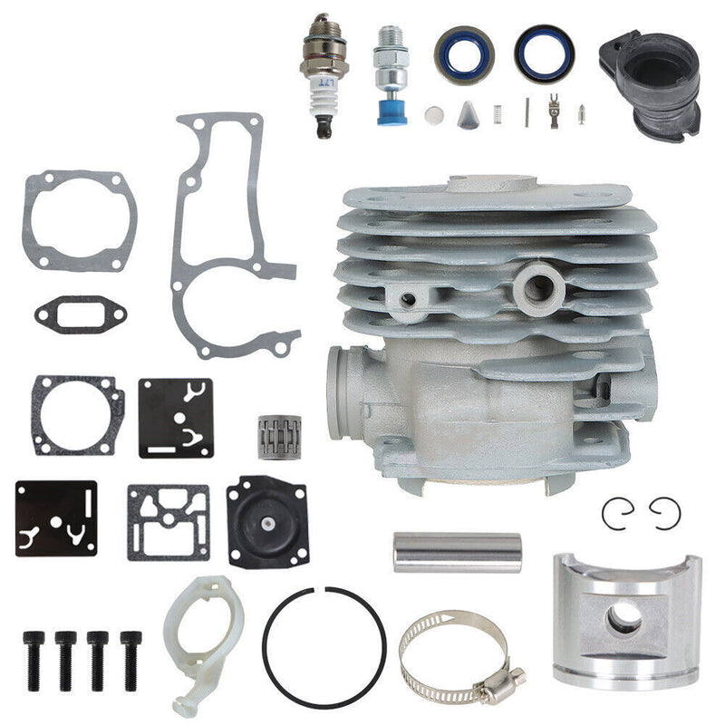 DURAFORCE New Big Bore Cylinder Piston Kit For Husqvarna 362 372XP 365 371 Chainsaw 52mm
