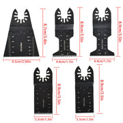 DURAFORCE 40Pcs Oscillating Tool Kit Universal Metal Multitool Saw Blades With Sandpaper