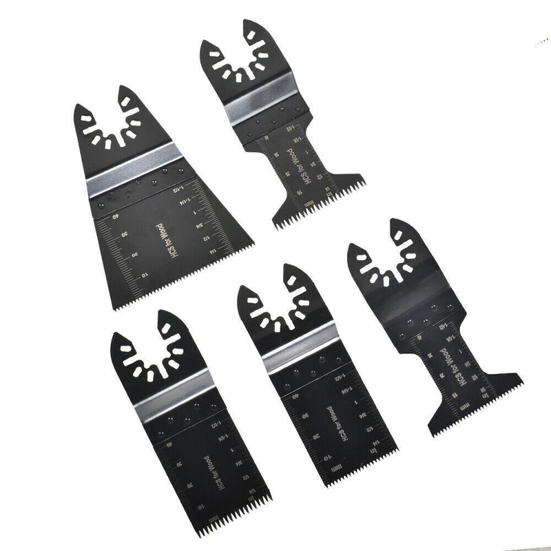 DURAFORCE 40Pcs Oscillating Tool Kit Universal Metal Multitool Saw Blades With Sandpaper