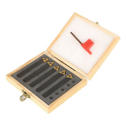 DURAFORCE 1/2 In Indexable Carbide Insert Turning ToolBit Holder Set Fit For Lathe 5 Pack