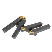 DURAFORCE 1/2 In Indexable Carbide Insert Turning ToolBit Holder Set Fit For Lathe 5 Pack