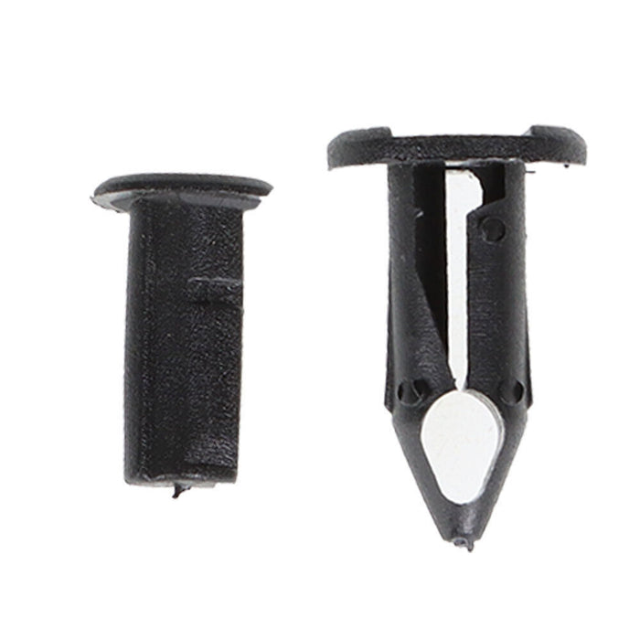 DURAFORCE 100x Car 8mm Dia Hole Plastic Rivets Fastener Auto Fender Bumper Push Pin Clips