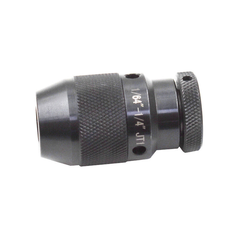 DURAFORCE 1/64-1/4" JT1 Keyless Drill Chuck New Heavy Duty CNC 1JT Pro-Series New