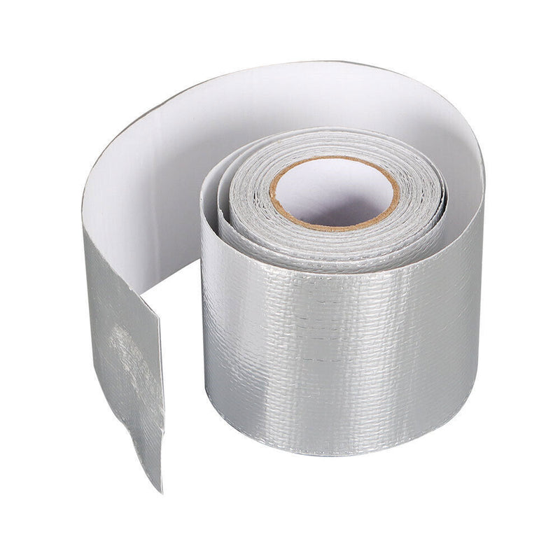 DURAFORCE 1 Pack 24" × 12" × 0.04" Adhesive Backed Aluminized Heat Resistant Tape