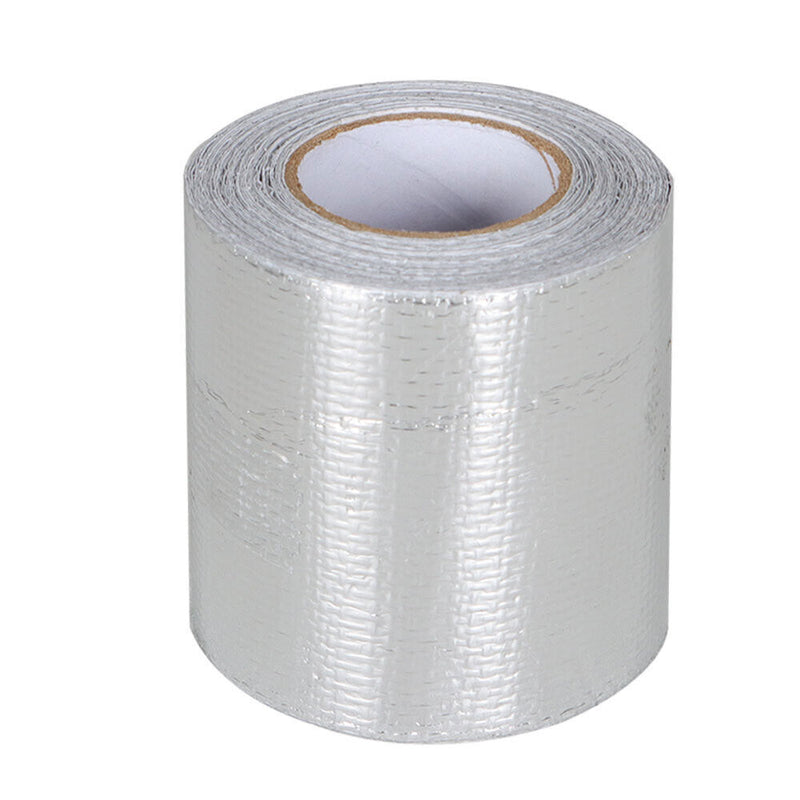 DURAFORCE 1 Pack 24" × 12" × 0.04" Adhesive Backed Aluminized Heat Resistant Tape