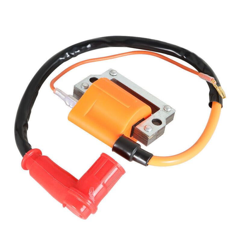 DURAFORCE For Yamaha G1 Gas 2 Cycle Golf Car Cart 1979-86 Ignition Coil CDI Box Spark Plug