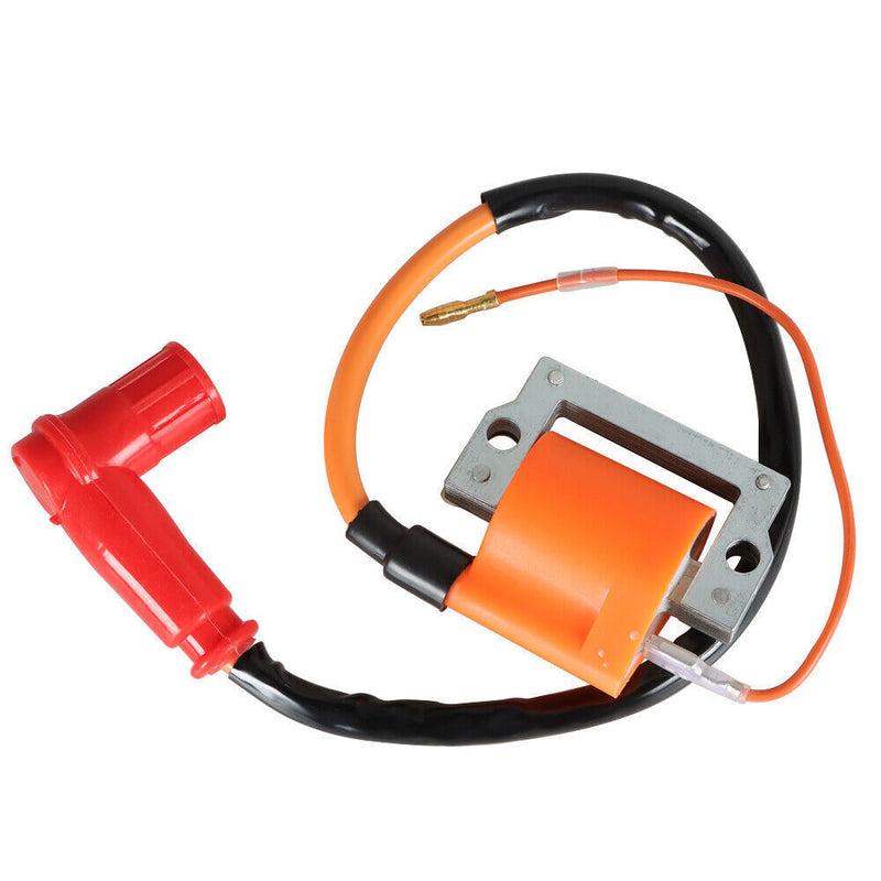 DURAFORCE For Yamaha G1 Gas 2 Cycle Golf Car Cart 1979-86 Ignition Coil CDI Box Spark Plug