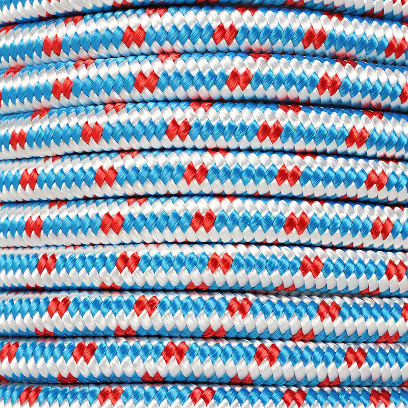 DURAFORCE 1/2"×150' 16 Strand Double Braid Polyester Nylon Arborist Tree Climbing Rope