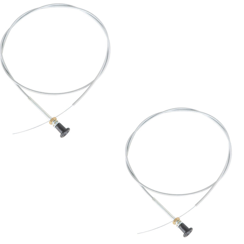 DURAFORCE 2×237 Rotary Universal Push Pull Choke Cable 63" Inner 60" Conduit 2-3/4" Travel