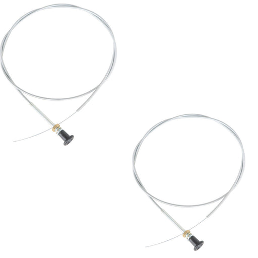 DURAFORCE 2×237 Rotary Universal Push Pull Choke Cable 63" Inner 60" Conduit 2-3/4" Travel