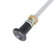 DURAFORCE 2×237 Rotary Universal Push Pull Choke Cable 63" Inner 60" Conduit 2-3/4" Travel