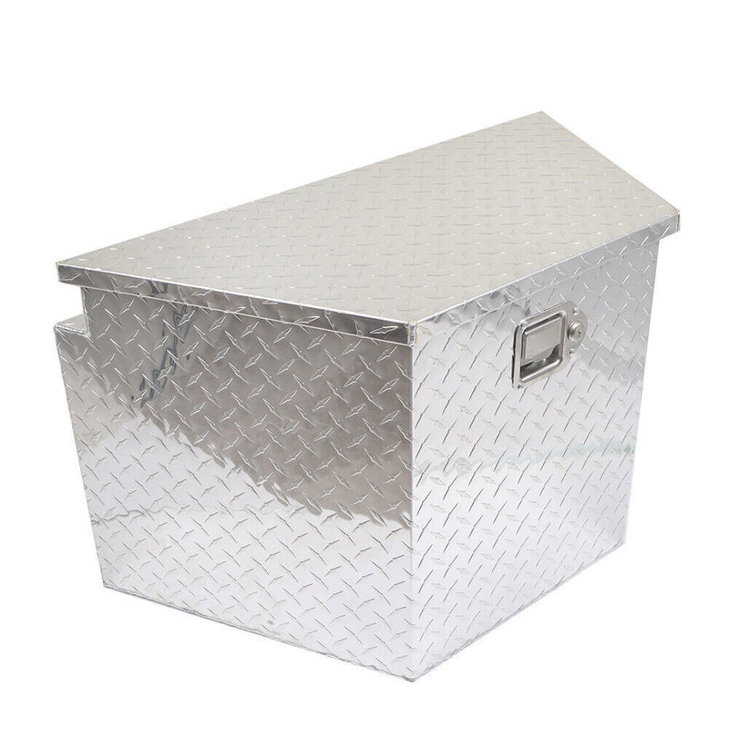 DURAFORCE Silver Aluminum Tool Box For Pick Up Trailer Truck RV 29" X 15" X 18"