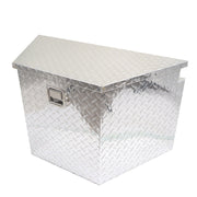 DURAFORCE Silver Aluminum Tool Box For Pick Up Trailer Truck RV 29" X 15" X 18"