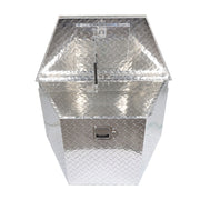 DURAFORCE Silver Aluminum Tool Box For Pick Up Trailer Truck RV 29" X 15" X 18"