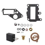 DURAFORCE New Carb Kit w/Float For Johnson Evinrude Outboard 9.5 BRP/OMC Carburetor 382048