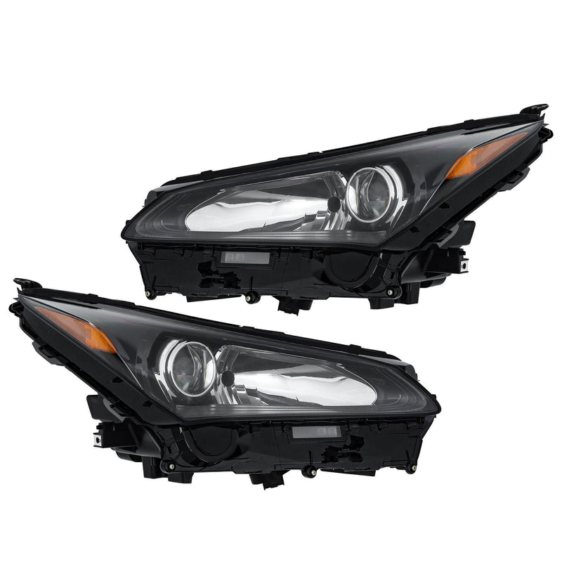 DURAFORCE Left+Right Headlight For 2015-2017 Lexus NX200t NX300h NX300 LED+Halogen