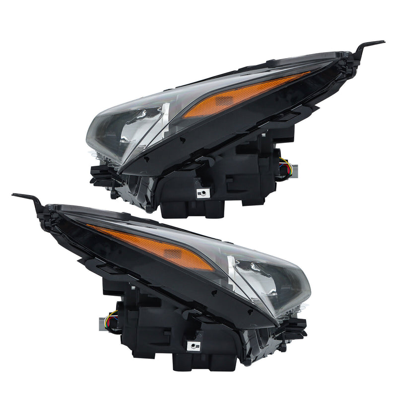 DURAFORCE Left+Right Headlight For 2015-2017 Lexus NX200t NX300h NX300 LED+Halogen