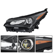 DURAFORCE Left+Right Headlight For 2015-2017 Lexus NX200t NX300h NX300 LED+Halogen