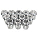DURAFORCE 12Pcs ER32 Spring Collet Set for CNC Workholding Engraving milling Lathe Tool
