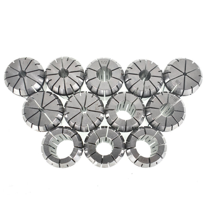 DURAFORCE 12Pcs ER32 Spring Collet Set for CNC Workholding Engraving milling Lathe Tool