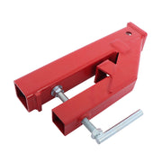 DURAFORCE Clamp On Trailer Hitch 2" Ball Mount Receiver for Bucket Bobcat Trailer Tractor